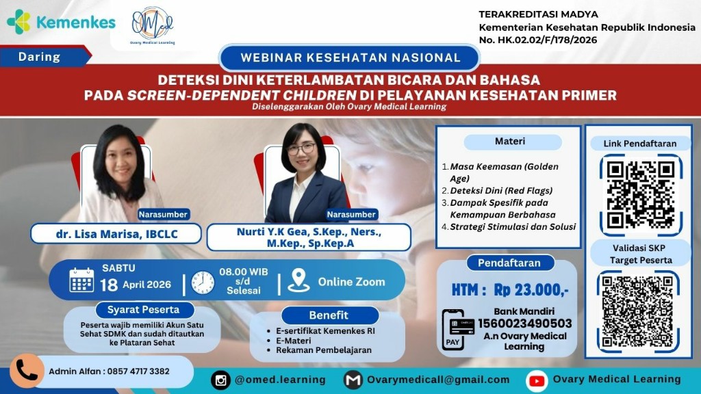 DETEKSI DINI KETERLAMBATAN BICARA DAN BAHASA PADA SCREEN-DEPENDENT CHILDREN DIPELAYANAN KESEHATAN PRIMER